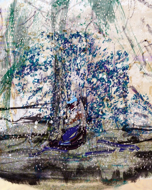 Alex Fischer, Inside the Fabergé Egg, 2014-03-08, 60×48″ / 1525×1220㎜, digital